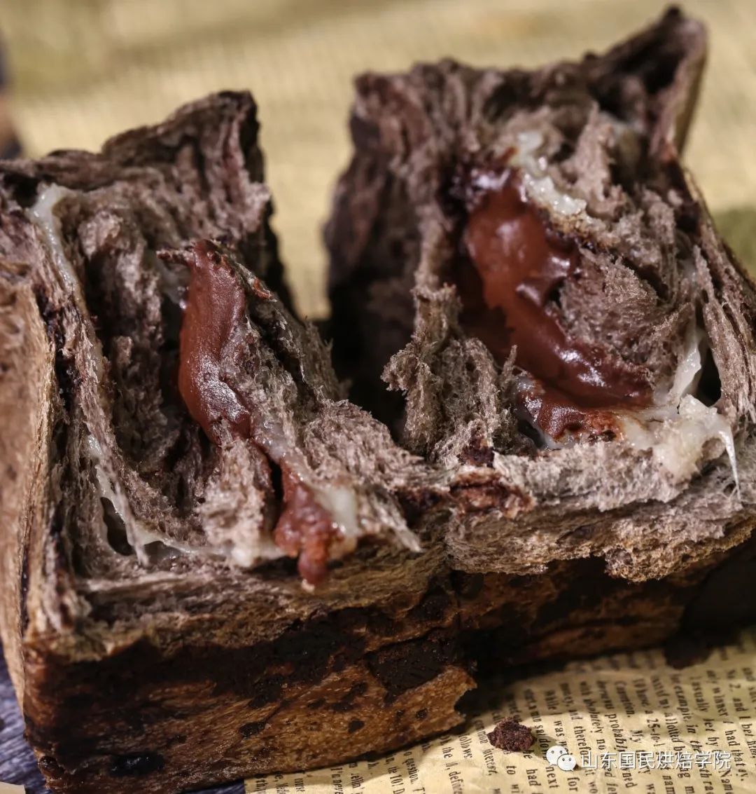巧克力爆浆吐司
